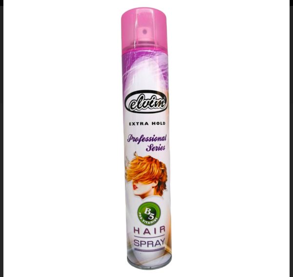 ELVIM ЛАК ЗА КОСА, 400МЛ, EXTRA HOLD, B5 PROVITAMIN