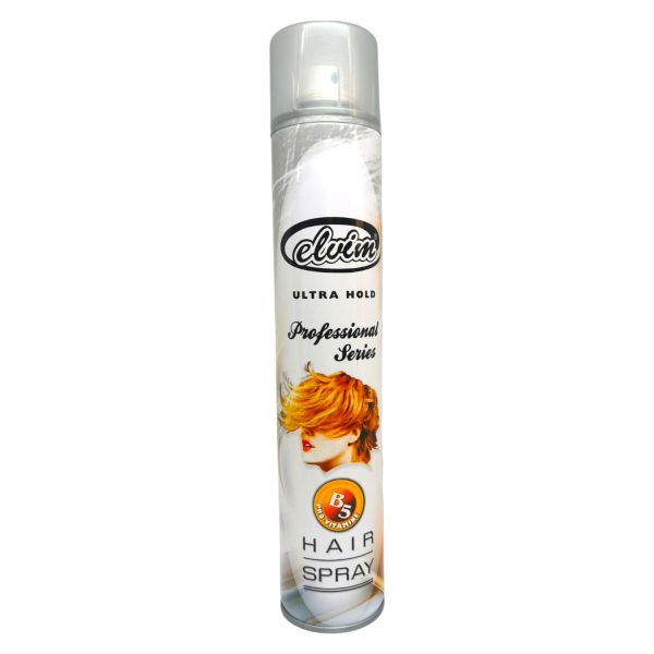 ELVIM ЛАК ЗА КОСА, 400МЛ, ULTRA HOLD, B5 PROVITAMIN