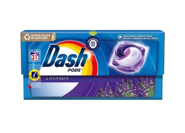 Перилни капсули Dash Pods Lavender 31 пранета