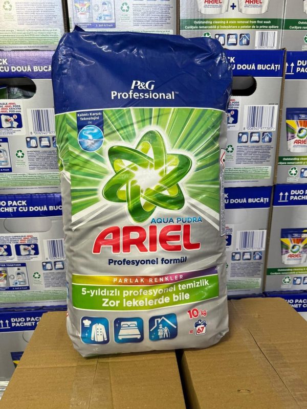 Прах за пране Ariel Professional Color 10 кг / 67 пранета
