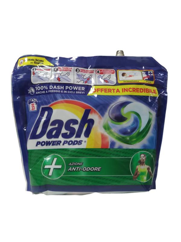 Dash Anti Odore Капсули, 35 пранета
