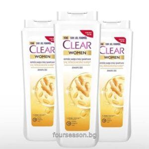 CLEAR ПОДХРАНВАЩ ШАМПОАН ЕФЕКТИВЕН СРЕЩУ ПЪРХОТ ПРОТИВ КОСОПАД 350мл