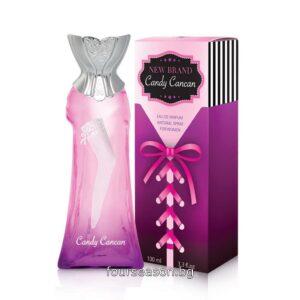 ДАМСКИ ПАРФЮМ НЮ БРАНД CANDY CANCAN 100 мл.