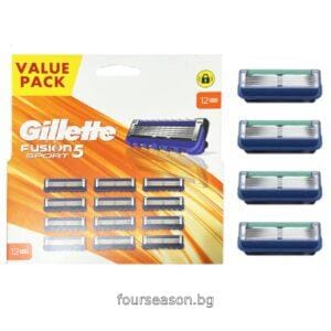 Резервни глави за самобръсначки Gillette Fusion Sport 5 12 бр