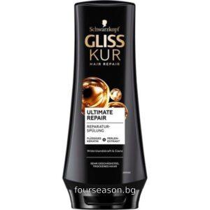 SCHWARZKOPF GLISS ULTIMATE REPAIR SPULUNG ВЪЗСТАНОВЯВАЩ БАЛСАМ ЗА КОСА 200 МЛ НЕМСКО КАЧЕСТВО