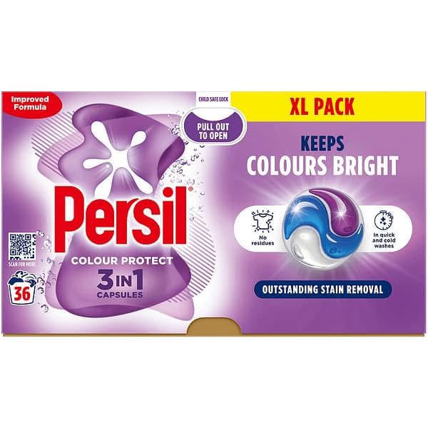 Капсули Persil Colours Bright 3 in 1, 36 пранета