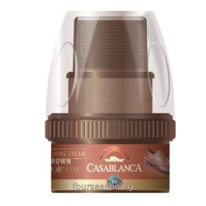 CASABLANCA Крем - боя за обувки, кафява, 50 ml