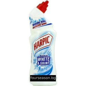 HARPIC Active Fresh WHITE SHINE Toilet Gel 750мл Препарат за тоалетна