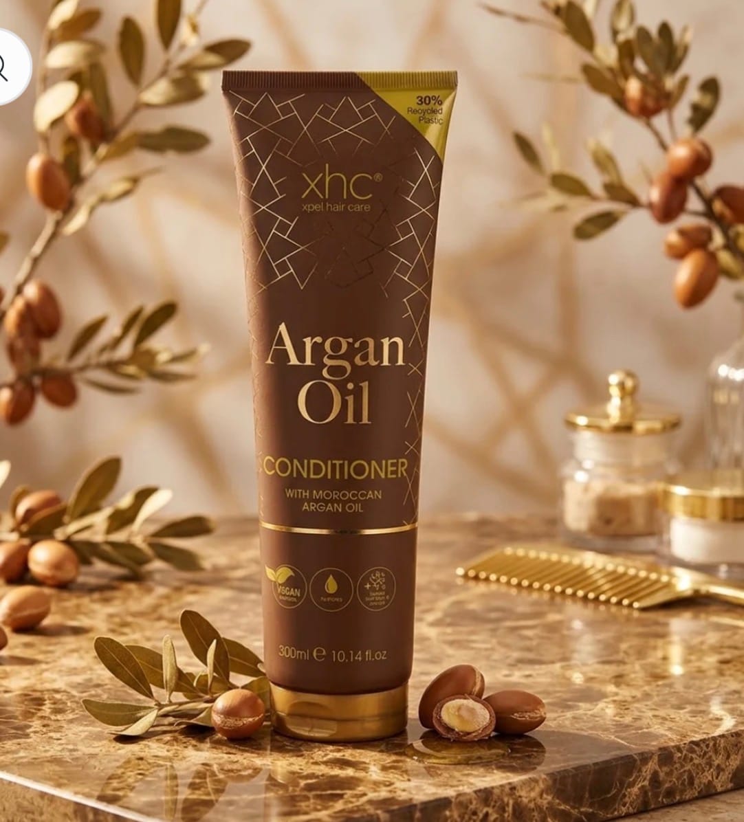 XHC Argan Oil Shampoo with Moroccan Argan Oil Extracts Подхранващ и хидратиращ шампоан с екстракт от Мароканско арганово масло 300 мл Английско качество