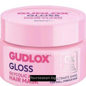 Gudlox Gloss Маска за коса с Гликолова Киселина – 300мл.
