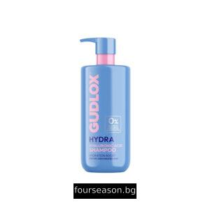 Gudlox Hydra Hyaluronic Acid Shampoo Hydration Boost Хидратиращ шампоан с хиалуронова киселина 400 мл Английско качество